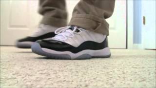 Cool Grey 11s vs Concord 11s Review  On Feet [upl. by Stickney290]