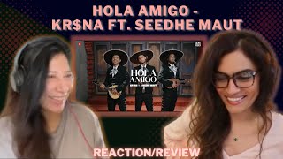 HOLA AMIGO KRSNAOfficial ft SeedheMaut REACTIONREVIEW  Official Music Video  Far From Over [upl. by Huberto969]