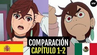 Dandadan Doblaje Latino vs Castellano Capítulo 1 y 2 Comparación de Doblajes [upl. by Sublett]