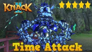 Knack 2 Time Attack  All 5 Starred  Speedy Knack and Shooter Knack [upl. by Sekoorb712]