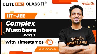 Complex Numbers Class 11  One Shot  Marathon  JEE Main  JEE Advanced Arvind Kalia Sir VJEE [upl. by Kramer]