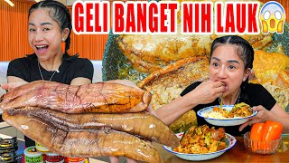 RESEP TELOR IKAN KAKAP RAKSASA GELI MENTAHNYA  NIKMAT MATANGNYA [upl. by Dugan827]