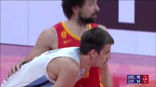 España vs Argentina  Final Mundial de Baloncesto 15  9  2019 Audio Español [upl. by Boswell750]