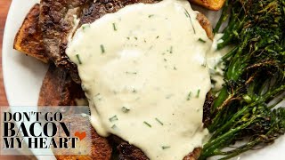 Blue Cheese Sauce for Steak [upl. by Allegna690]