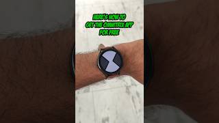 BEN 10 OMNITRIX WATCH In Real Life FREE Download ben10 omnitrix ben10classic shorts [upl. by Assiram]