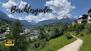 A Walk Through Berchtesgaden  Discover Bavarias Hidden Gem  4K 60fps [upl. by Nirrok]