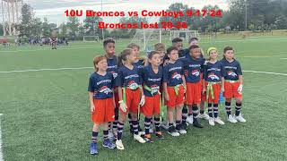 Broncos vs Cowboys [upl. by Neleag]