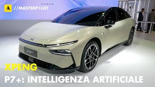 XPENG P7  Si muove ANCHE con lintelligenza artificiale [upl. by Aynotan]