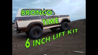 1978 FORD BRONCO 6 INCH LIFT KIT PART 2 [upl. by Cyndi]