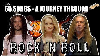 65 Songs  A Journey Through Rock N Roll  Ten Second Songs [upl. by Reniar332]