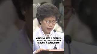 Si miriam mismo ang ngsusulat ng knyang speeches at press releases brilliant senator trending [upl. by Ramyar]