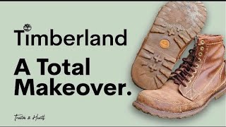 Timberland Earthkeepers Boot Refurbishment  Total Boot Makeover [upl. by Peppy660]