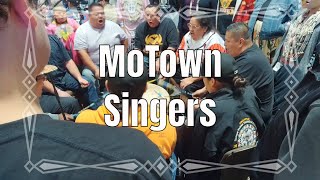 Motown Singers  2023 Hunting Moon Pow Wow  Powwowscom [upl. by Nedyaj]