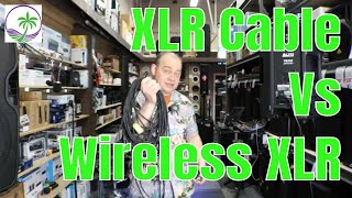 XLR Cable vs wireless XLR Cable How To Use Xvive U3 wireless adapter For LINE Output and Microphones [upl. by Fayina]