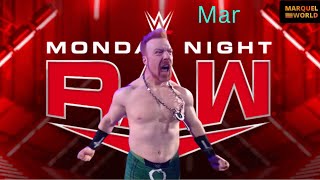 SHEAMUS returns Raw with old theme🎶 [upl. by Culberson]