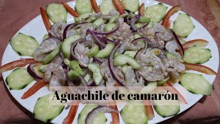 Receta camarones en aguachile estilo sinaloa [upl. by Aber]