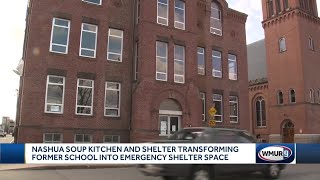 Nashua Soup Kitchen and Shelter renovating former school into emergency shelter space [upl. by Nnylrebma]