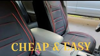 HOW TO INSTALL CAR SEATS COVERS  SIMPLY AND EASY  AmerFil Channel [upl. by Aara]