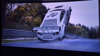 Gran Turismo Jann Mardenborough GTR Nismo crash [upl. by Airun]