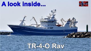 A look inside of one of Norways many modern fishing boats TR  4  O Rav [upl. by Merrilee]