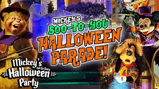 Mickeys Boo to You Halloween Parade 2024  Halloween Party at Magic Kingdom [upl. by Krefetz]