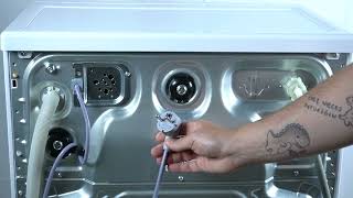 Washing Machine BEKO WUE6512WPBSE  How to Install  Water Connect Guide [upl. by Ennahtur]