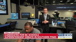 Candidates for NC schools superintendent debate in Southern Pines [upl. by Gem]