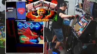 AFRONOVA PRIME maniacESP AAA PFC while doing the afronova stance with dumbbells I guess ¯\ツ¯ [upl. by Yelrahs305]