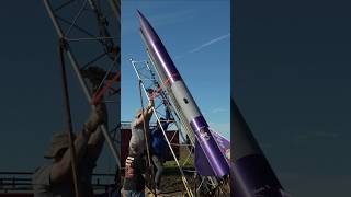 Our giant rockets highest flight yet Full video tomorrow diy rocketry [upl. by Attennhoj307]