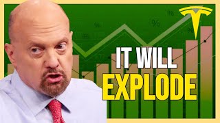 Jim Cramer Tesla Stock to DOUBLE This January [upl. by Notserp]