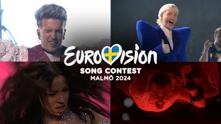 Eurovision Song Contest 2024 • Best moments of each performance [upl. by Olegnaed]