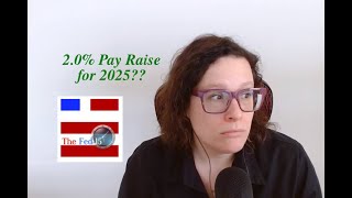 The Fed15 Podcast White House Suggest 20 Federal Pay Raise for 2025 [upl. by Anivid]