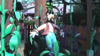 The Barnstormer at Goofys Wiseacre Farm RideThrough  Magic Kingdom [upl. by Cul]