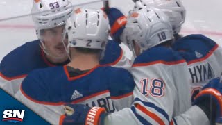 Connor McDavid Wins Game 1 In Double Overtime For The Oilers [upl. by Gracye812]