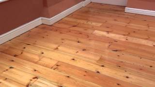 Chester Floor Sanding Pitch Pine Floorboards Sanded Sealed and fully renovated part 3 [upl. by Asamot]