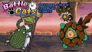 Infernal Tower Floor 40 2 Units ft Gravolodon Talents  The Battle Cats Version 137 [upl. by Gunning]