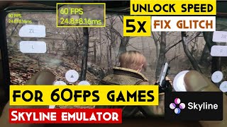 Skyline Emulator BestSmoothFast Settings For 60 FPS Games Supported [upl. by Rivalee]