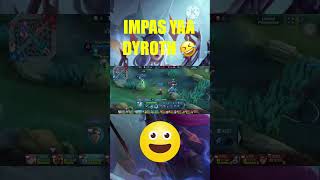 IMPAS YA DYROTH 🤣 fyp mlbb dyrrothgameplay dyroth dyrroth shorts [upl. by Elpmid]