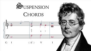 How to Compose Suspension Chords  Tonal Voice Leading 15 [upl. by Nyrmac]