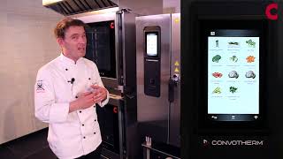 How to use the automatic cooking system PressampGo at the Convotherm maxx combi oven [upl. by Placia]