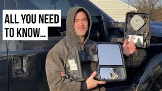 2011  2016 Ford F250 F350 F450  How to replace tow mirrors  Easy [upl. by Wales]