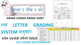 Grade Sheet 1  3 II How to Make Grade Sheet II [upl. by Nnazil]