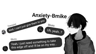 AnxietyBmikeMha Lyric PrankTodoroki angst [upl. by Giarla104]