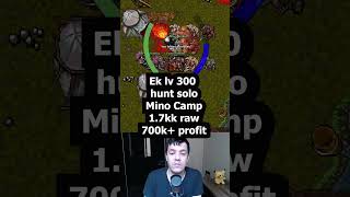 Tibia  muito PROFIT para seu ek 300 nos minos de Oramond tibia games shorts [upl. by Cowles804]