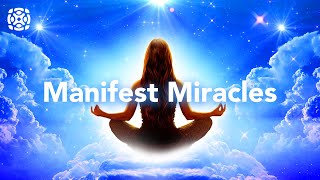 Guided Sleep Meditation Manifest Miracles While You Sleep [upl. by Ahsietal]