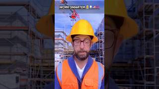 Part 74  work smarter 👷💡💯 workers construction work smart job viralvideo shorts [upl. by Ordnasela]