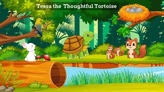 Tessa the Thoughtful Tortoise Kids Animated Story [upl. by Ahsineg]