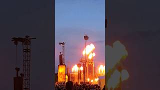 rammstein dresden hierkommtdiesonne Sonne feuer [upl. by Yremogtnom]