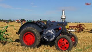 Deutsche Meisterschaft im OldtimerPflügen  14  Historic Plowing Rally [upl. by Cohbert]