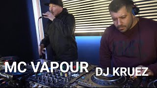 MC VAPOUR WITH DJ KRUEZ  BIG BARZ  BIG RADIO LONDON [upl. by Lamond]